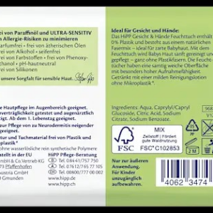 Feuchttücher Gesicht & Hände Tücher, Reisegröße, 20 St