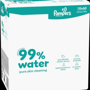 Feuchttücher 99 % water (18×60 St), 1.080 St