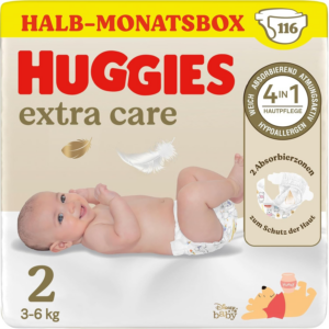 Windeln Newborn extra care Gr. 2 (3-6 kg) Disney, 116 St
