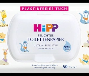 Feuchte Toilettentücher ultra sensitiv, 50 St