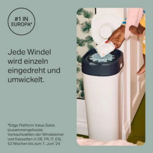 Windeleimer Twist & Click Sangenic XL, weiß, 1 St