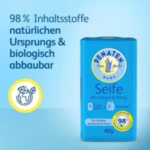 Seifenstück mit Babyöl & Honig, 90 g