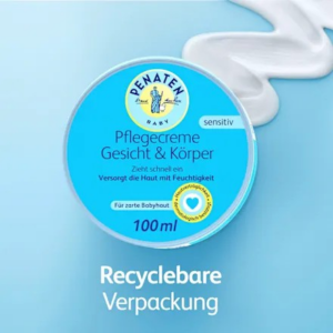 Baby Pflegecreme Gesicht & Körper, 100 ml